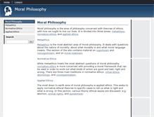 Tablet Screenshot of moralphilosophy.info